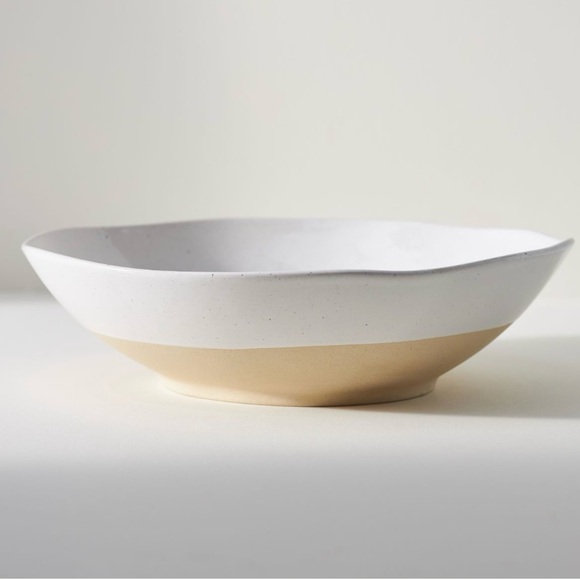 ▪️NIB Anthropologie Glazed Garage High Tide Serving Bowl